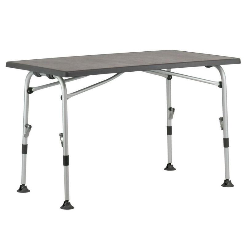 MESA DE CAMPING WESTFIELD SUPERB 80 80 X 60 CM GRIS OSCURO
