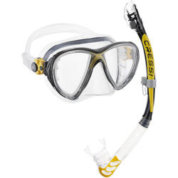 Combo Set de Plongée en Apnée Cressi COMBO BIG EYES EVOLUTION+ALPHA UTRA DRY