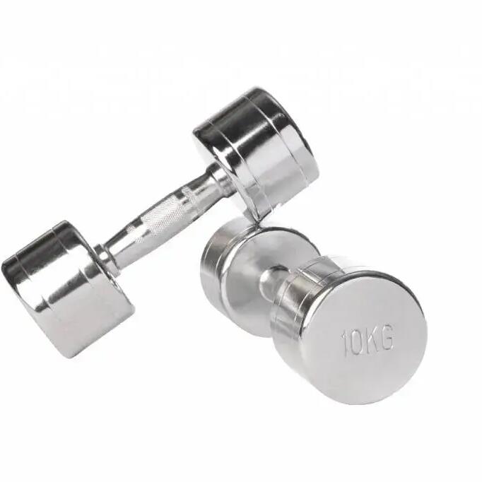 Chrome Dumbbell Set