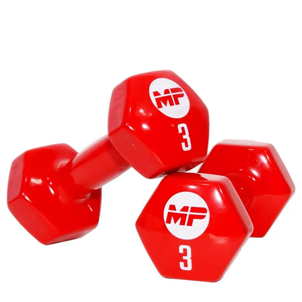 Vinyl Dumbbell Set