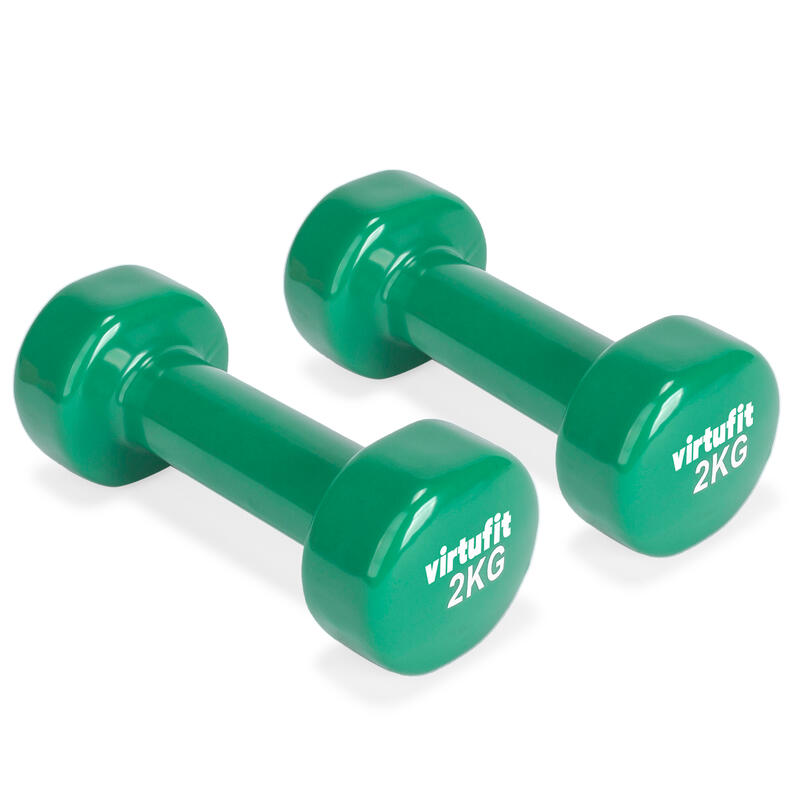 Vinyle Haltère Pro - 2 kg - Vert