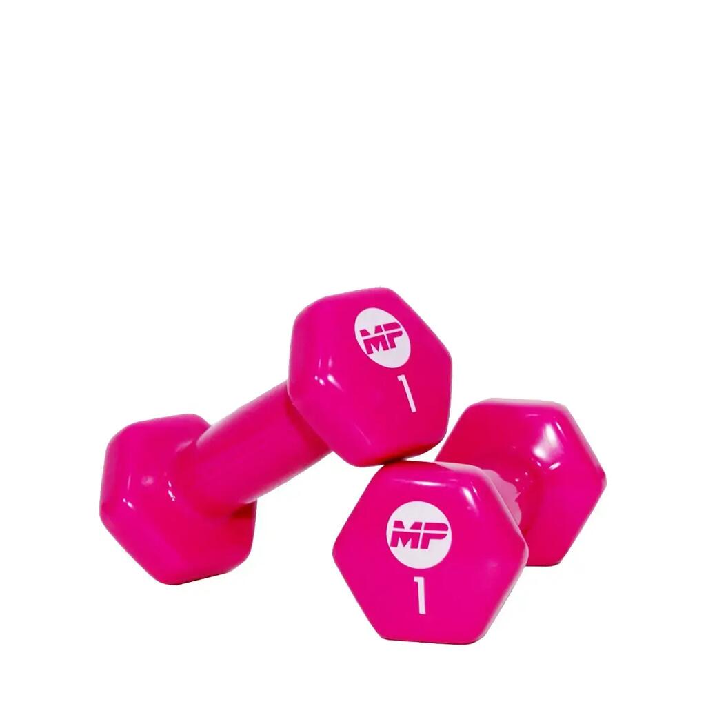 Vinyl Dumbbell Set