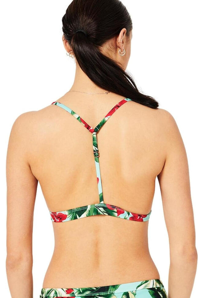 Góra od bikini Superdry Vintage T-Back Tri