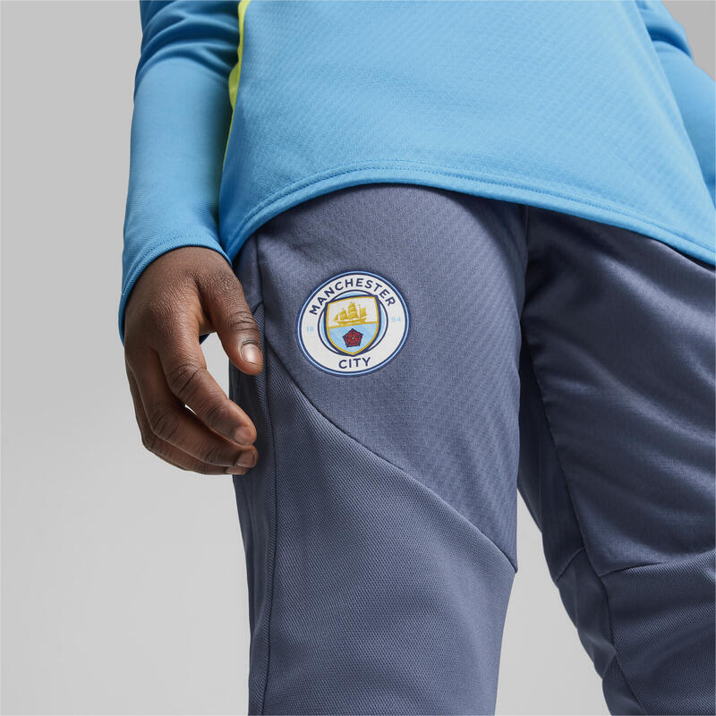 Pantaloni de antrenament Manchester City Tineret PUMA Inky Blue Magic