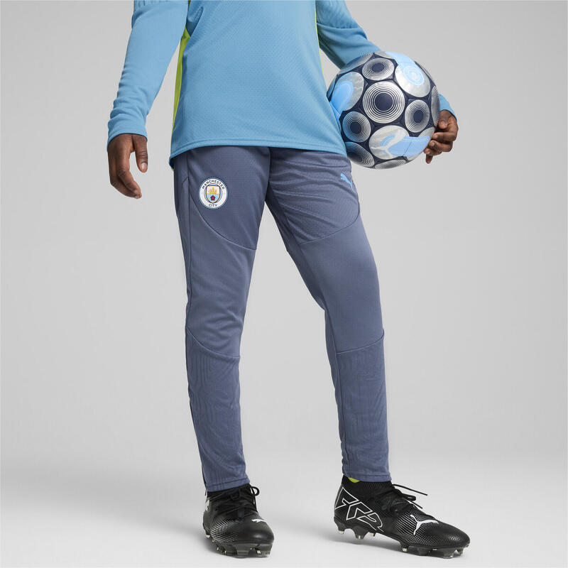 Tréninkové kalhoty Manchester City pro mládež PUMA Inky Blue Magic