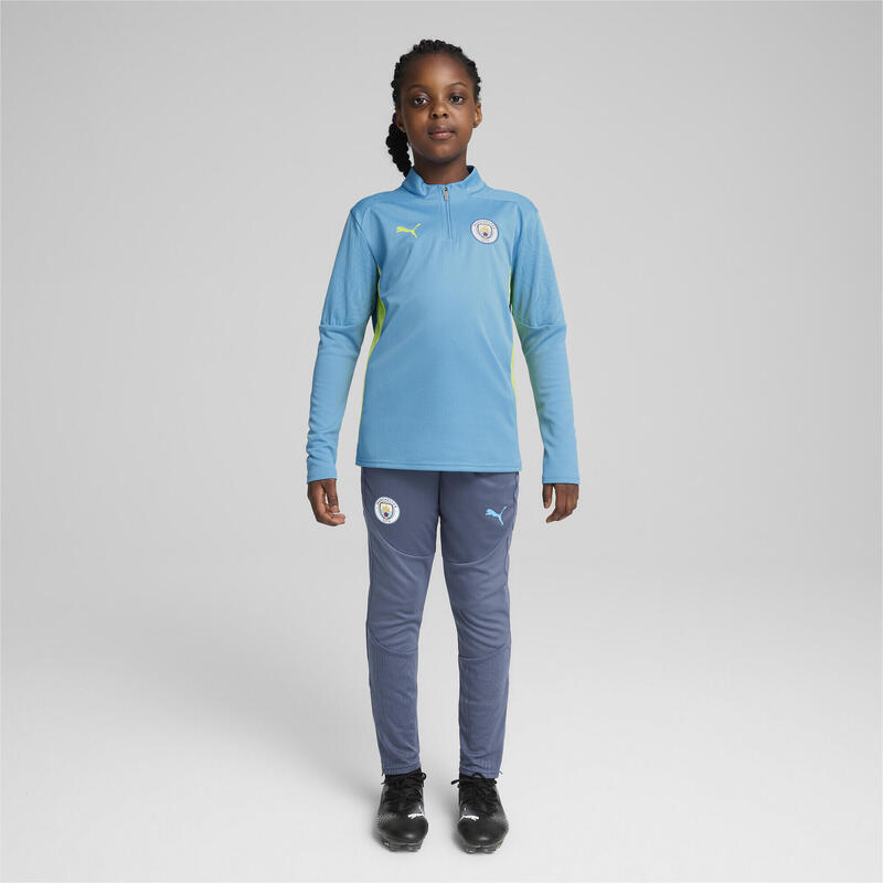 Pantaloni de antrenament Manchester City Tineret PUMA Inky Blue Magic