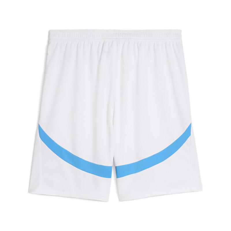 Pantaloni scurți Olympique de Marseille 24/25 bărbați PUMA White Bleu Azur Blue