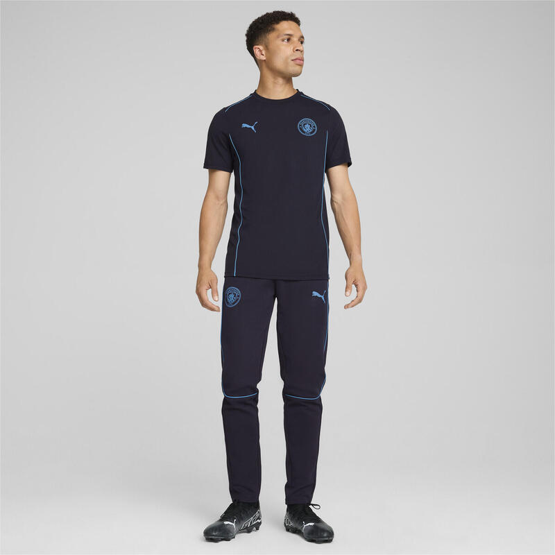 Pantaloni casual Manchester City Bărbați PUMA New Navy Magic Blue