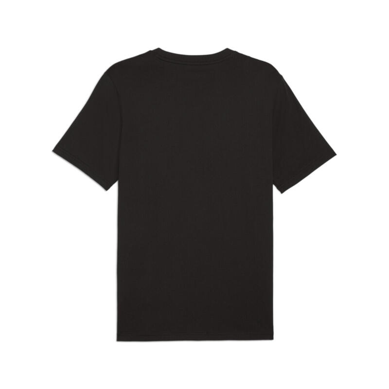 ESS+ CAMO T-shirt met print voor heren PUMA Black
