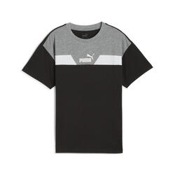 T-shirt colorblock PUMA POWER Enfant et Adolescent PUMA Black