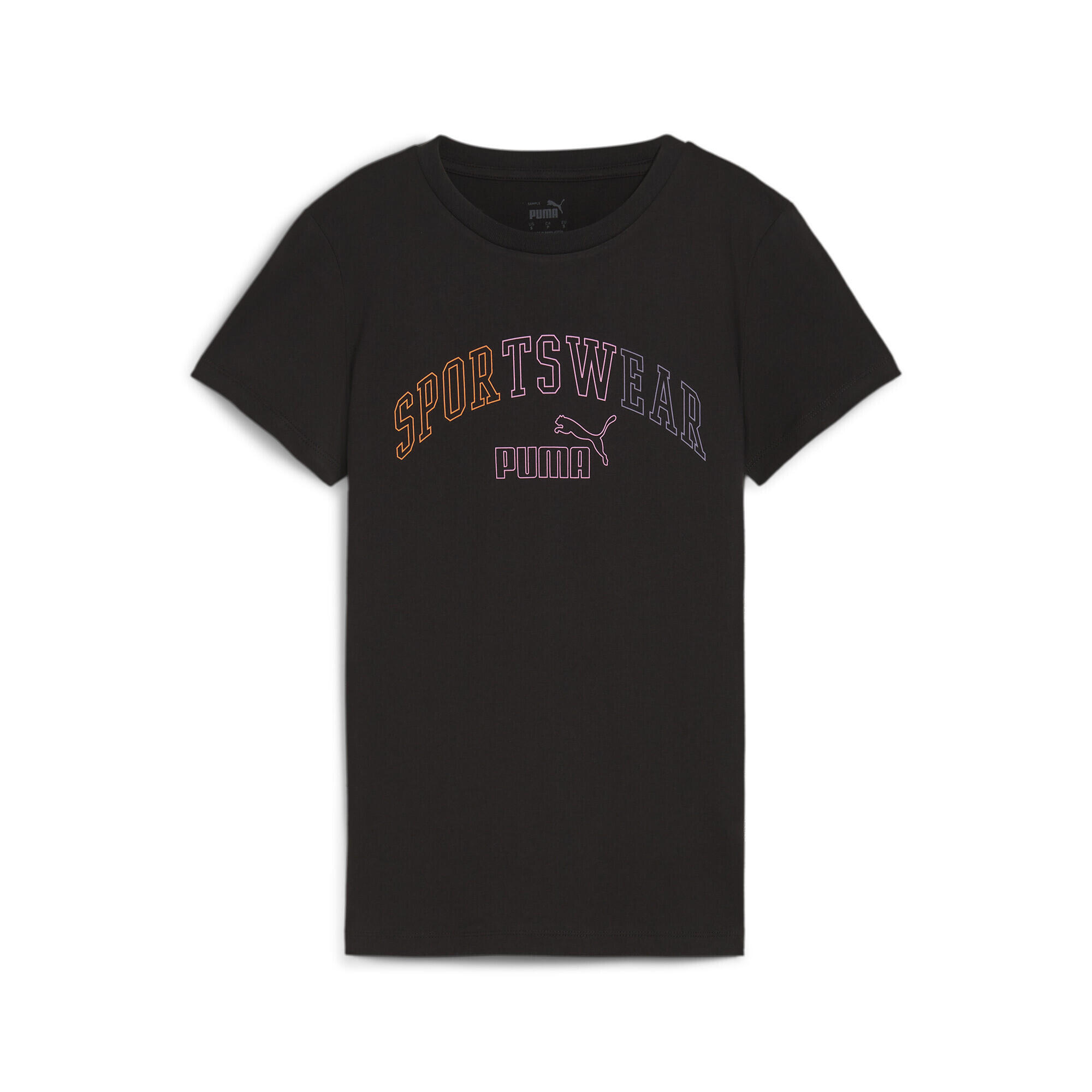 T-shirt ESS+ LOGO LAB da donna PUMA Black