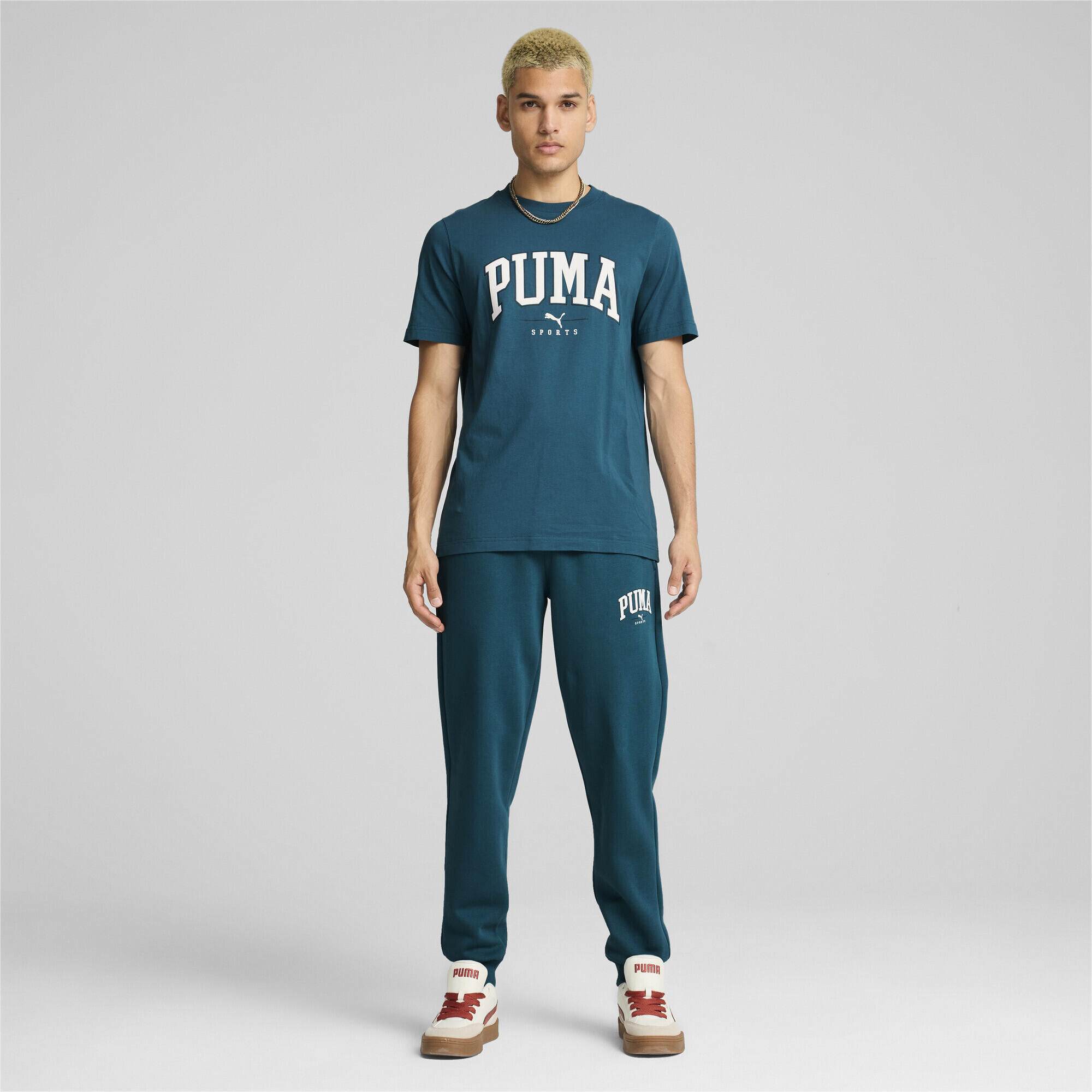 Męskie spodnie dresowe PUMA SQUAD PUMA Cold Green 2/7