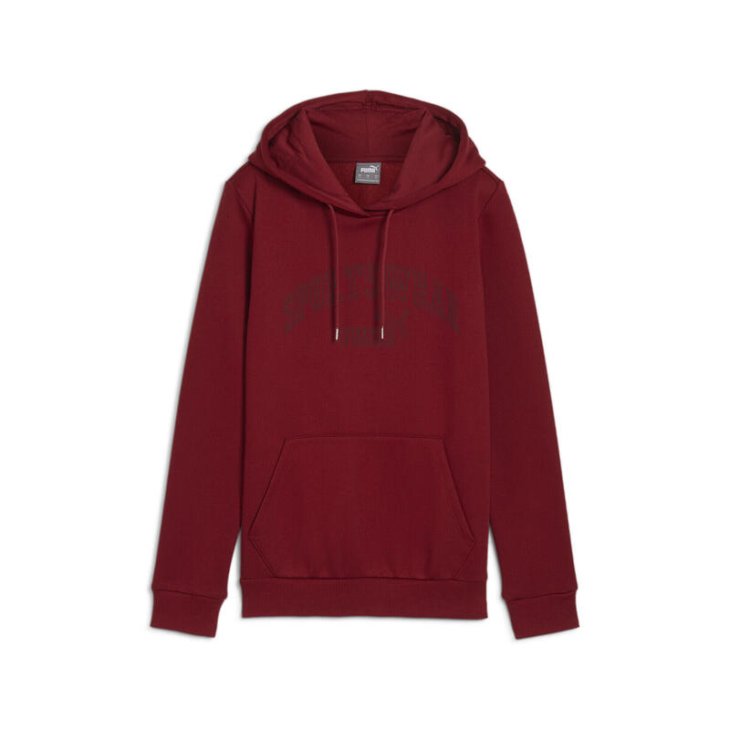 ESS+ LOGO LAB kapucnis női kapucnis pulóver PUMA Intense Red