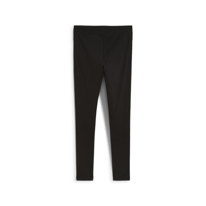 Leggings ESS+ SCRIPT Mujer PUMA Black Gold Foil