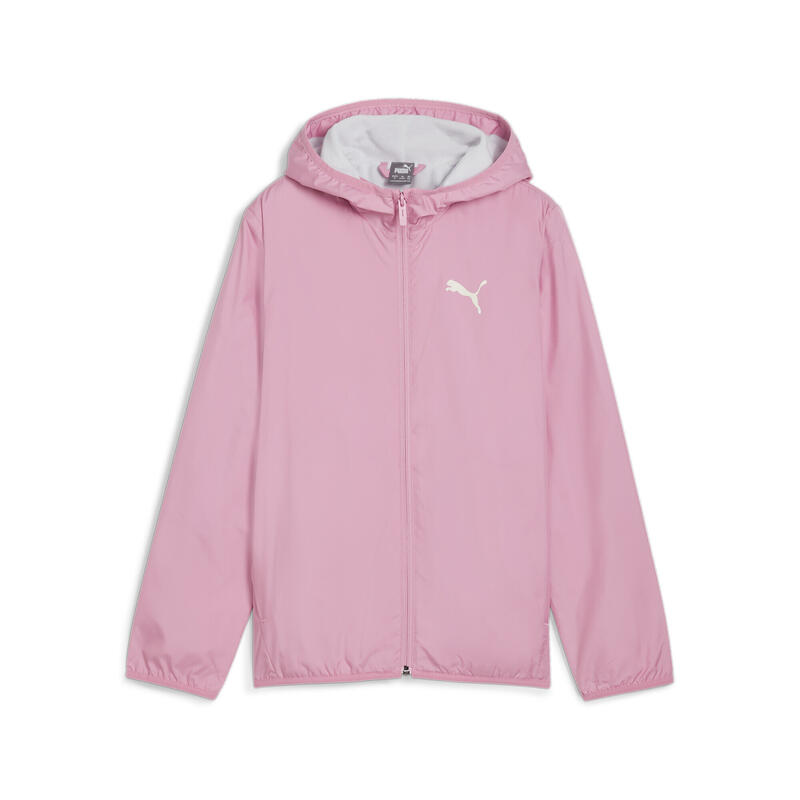 Cortavientos con forro de tejido polar Niño PUMA Mauved Out Pink