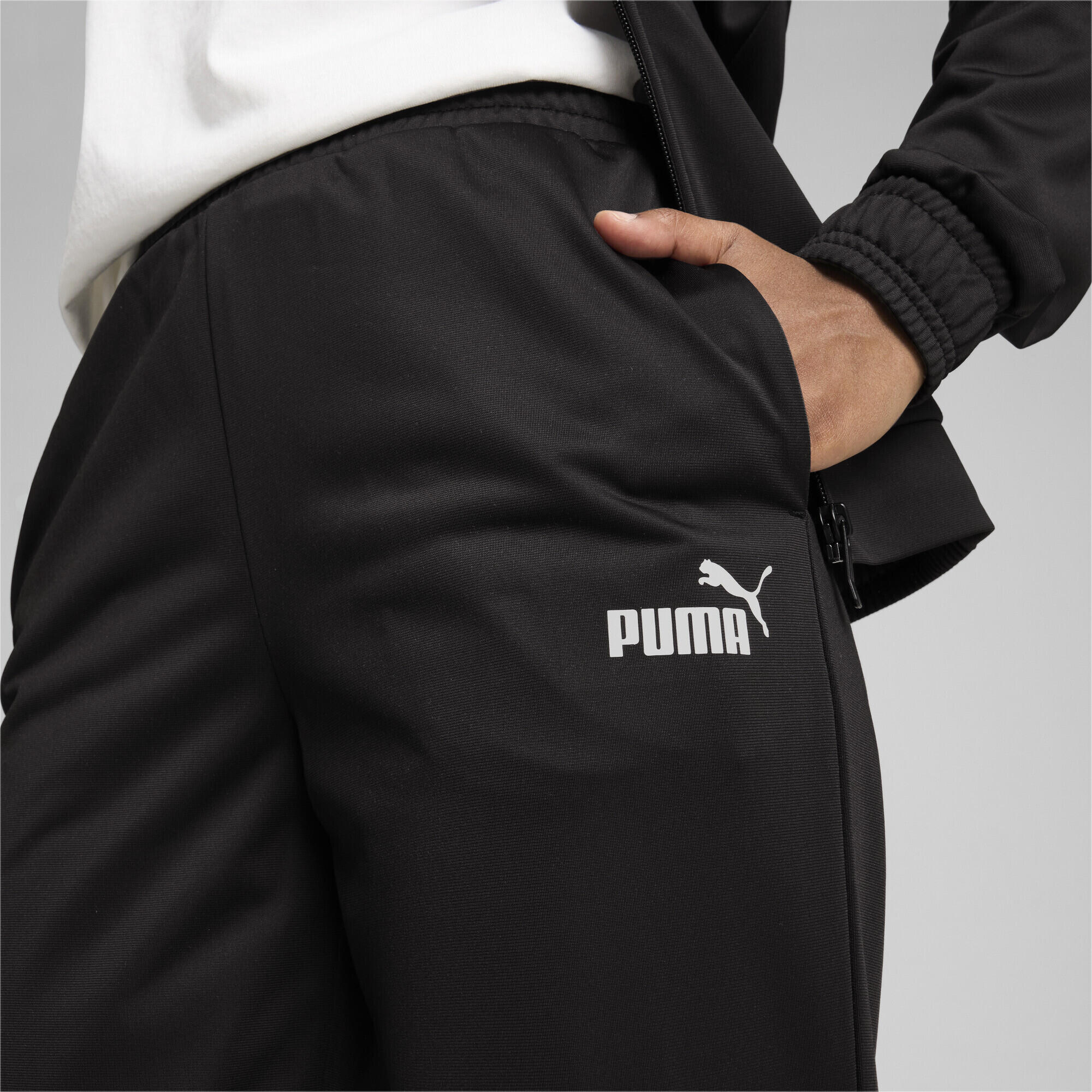 Dámské teplákové soupravy Poly PUMA Black 4/7