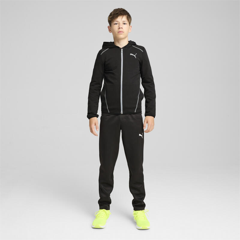 ACTIVE SPORTS hoodie met volledige ritssluiting voor jongeren PUMA Black