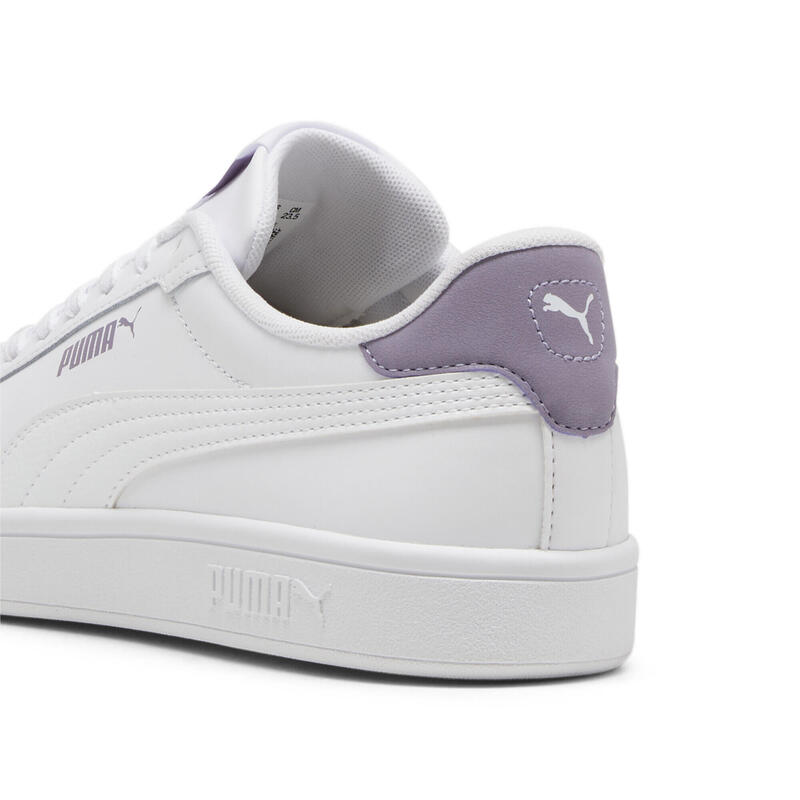 Tenisky Smash 3.0 L pro dospělé PUMA White Pale Plum Purple