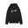 Sudadera con capucha ESS+ SCRIPT Mujer PUMA Black White Rubber