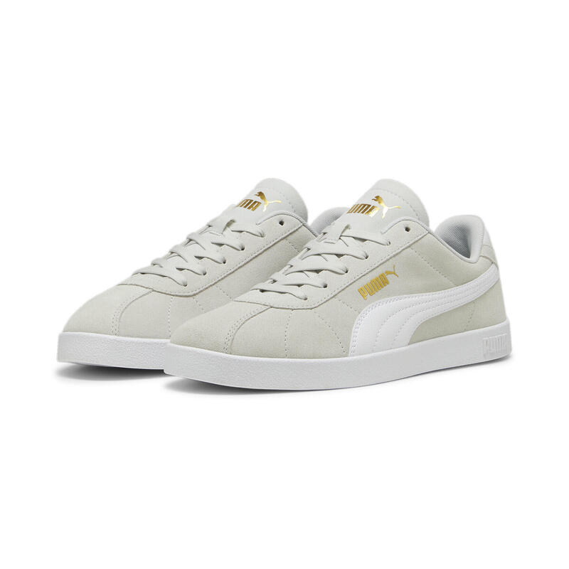 Zapatillas PUMA Club II Suede PUMA Glacial Gray White Gold