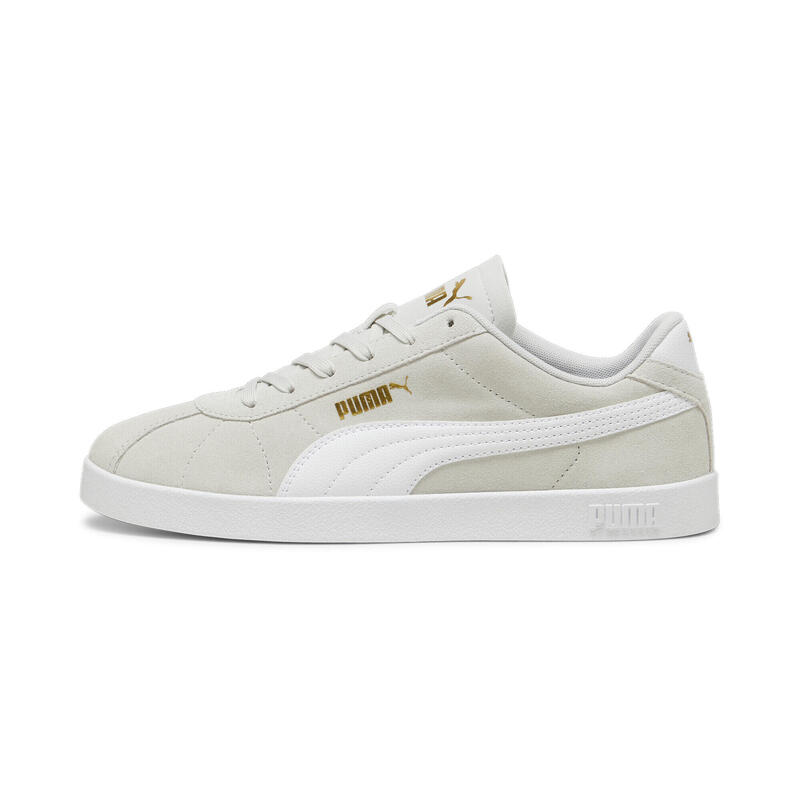 PUMA Club II Suede unisex sneakers PUMA Glacial Gray White Gold