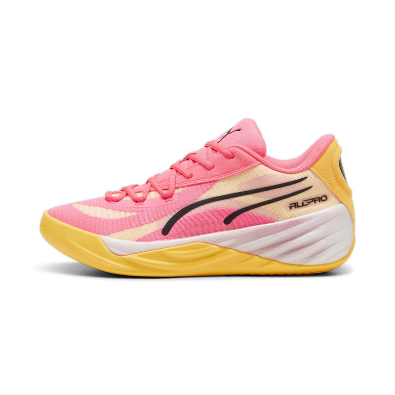 All-Pro NITRO™ basketbalschoenen PUMA Sunset Glow Sun Stream Black Pink Orange