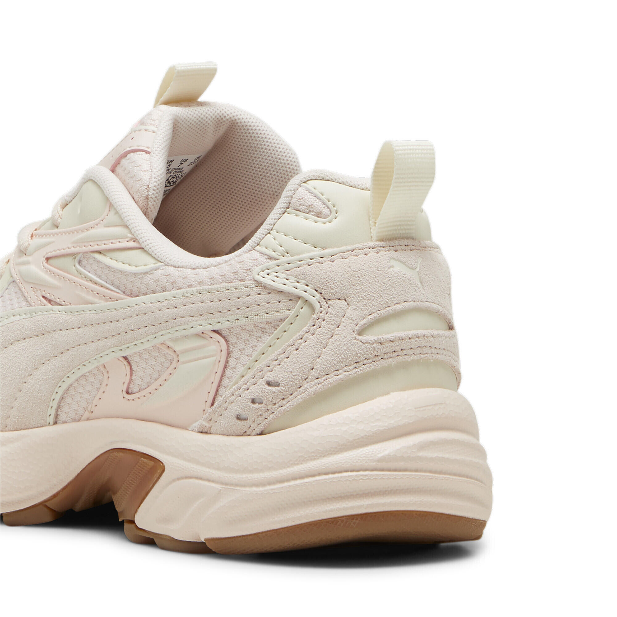 Sneakers Milenio Tech Suede Coquette da donna PUMA Island Pink Alpine Snow White 4/7