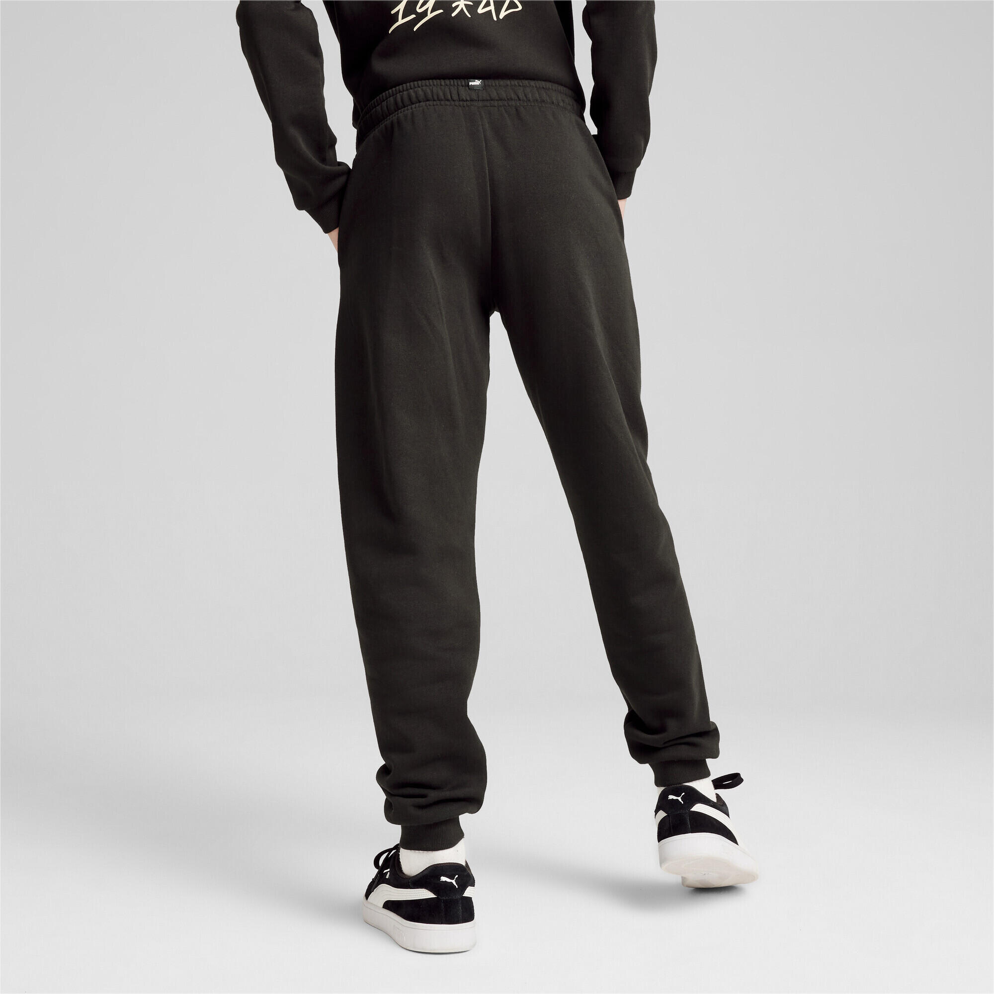 Pantaloni da bagno ESS+ MID 90s da ragazza PUMA Black 4/6
