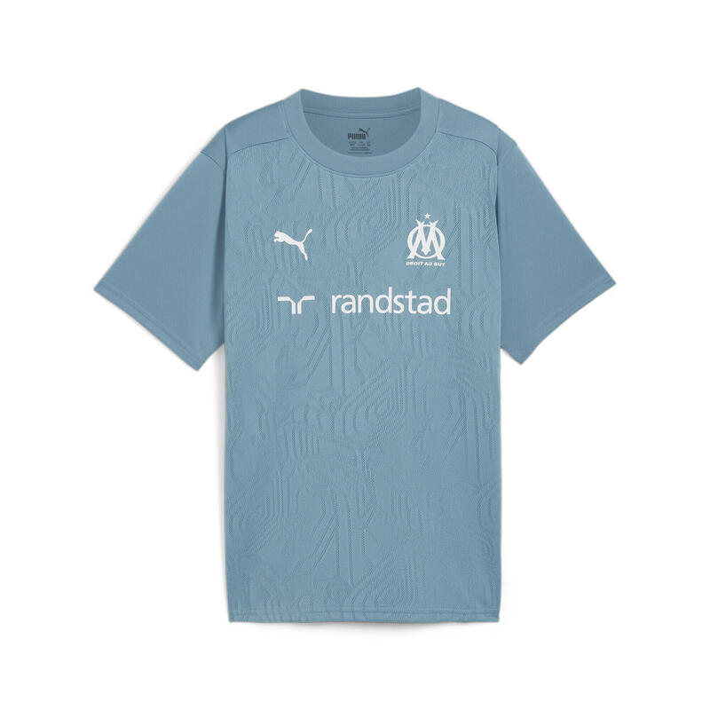 Tréninkový dres pro mládež Olympique de Marseille PUMA Bold Blue Putty Beige