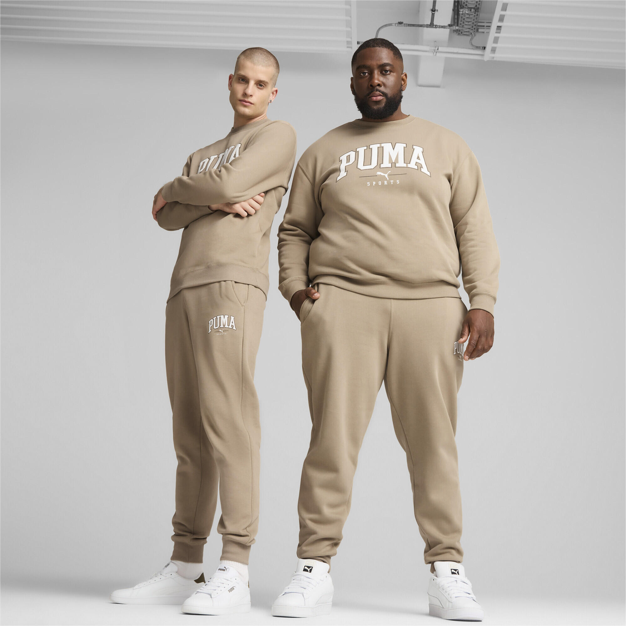 Męskie spodnie dresowe PUMA SQUAD PUMA Oak Branch Beige 3/7