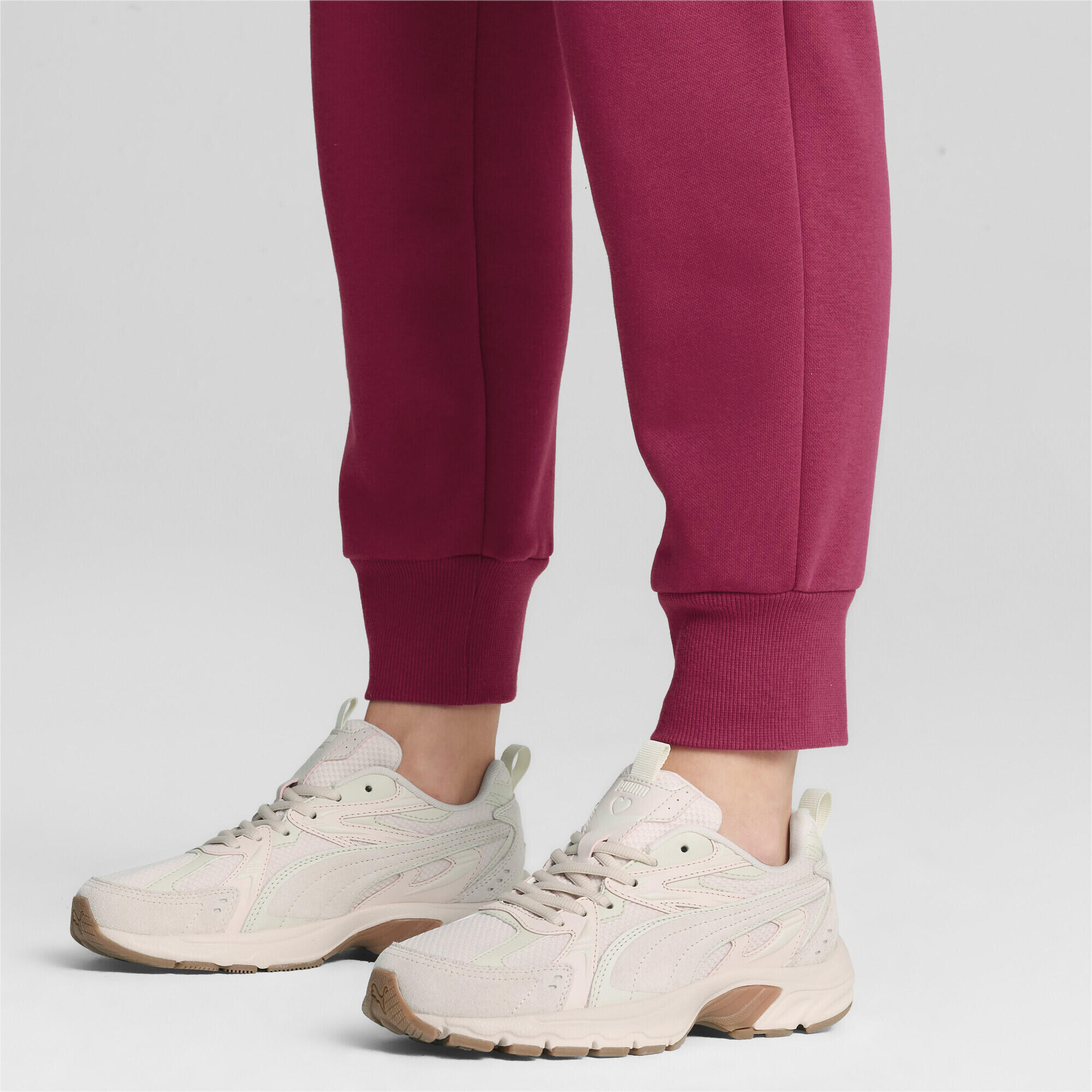Sneakers Milenio Tech Suede Coquette da donna PUMA Island Pink Alpine Snow White 2/7