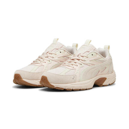 Milenio Tech Suede Coquette Sneakers Damen PUMA Island Pink Alpine Snow White