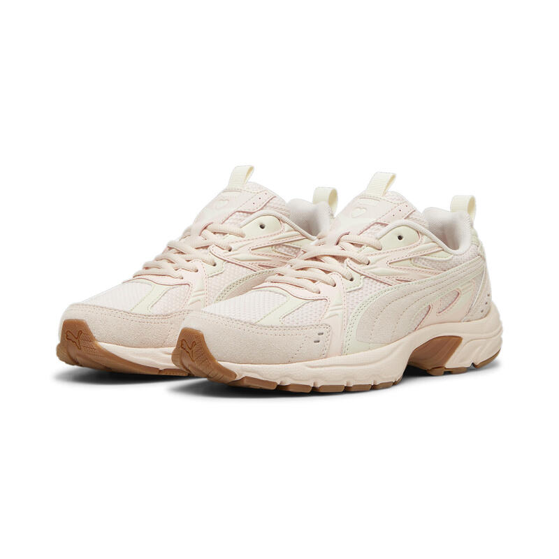 Zapatillas Milenio Tech Suede Coquette Mujer PUMA Island Pink Alpine Snow White