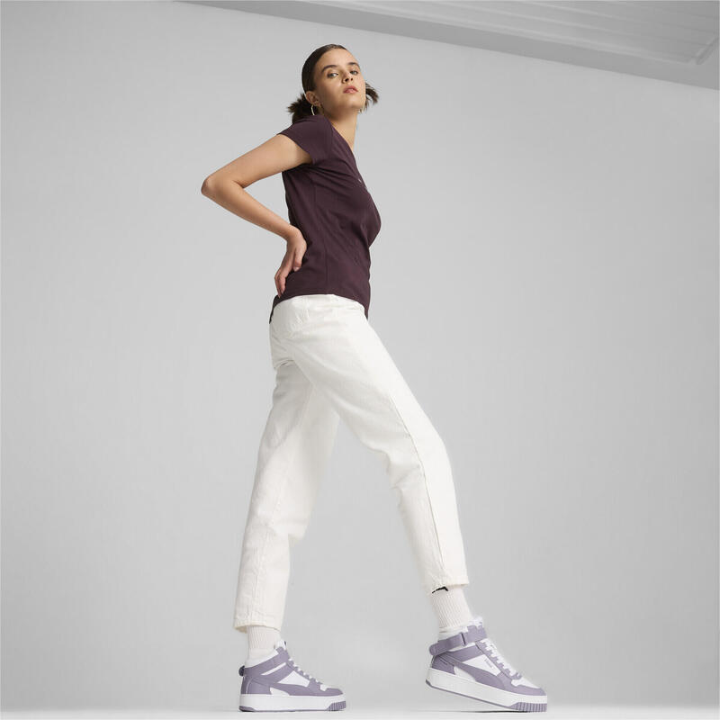 Pantofi de damă Carina Street Mid PUMA White Pale Plum Purple