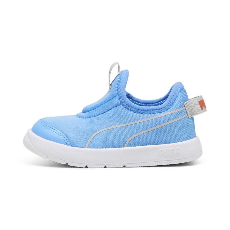 Zapatillas infantiles Courtflex V3 Slip On PUMA Regal Blue Cool Light Gray