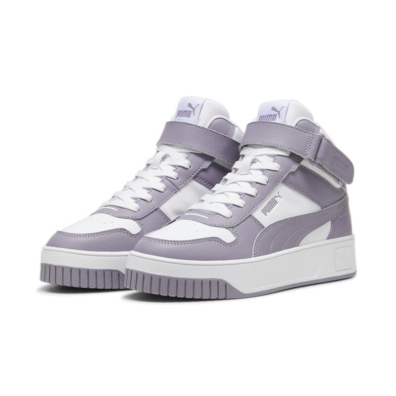 Pantofi de damă Carina Street Mid PUMA White Pale Plum Purple