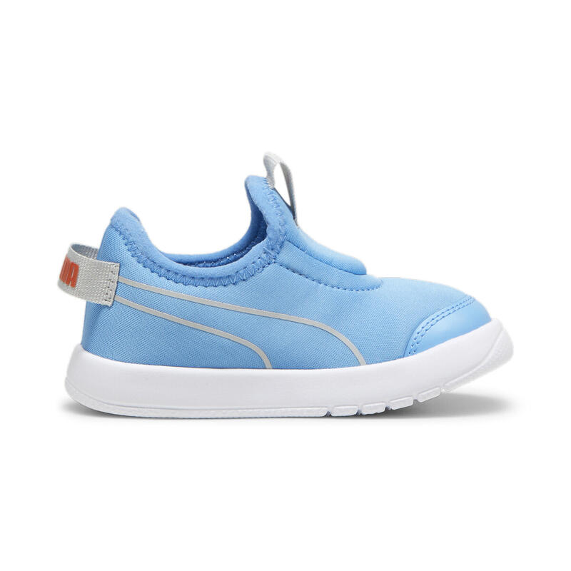 Zapatillas infantiles Courtflex V3 Slip On PUMA Regal Blue Cool Light Gray