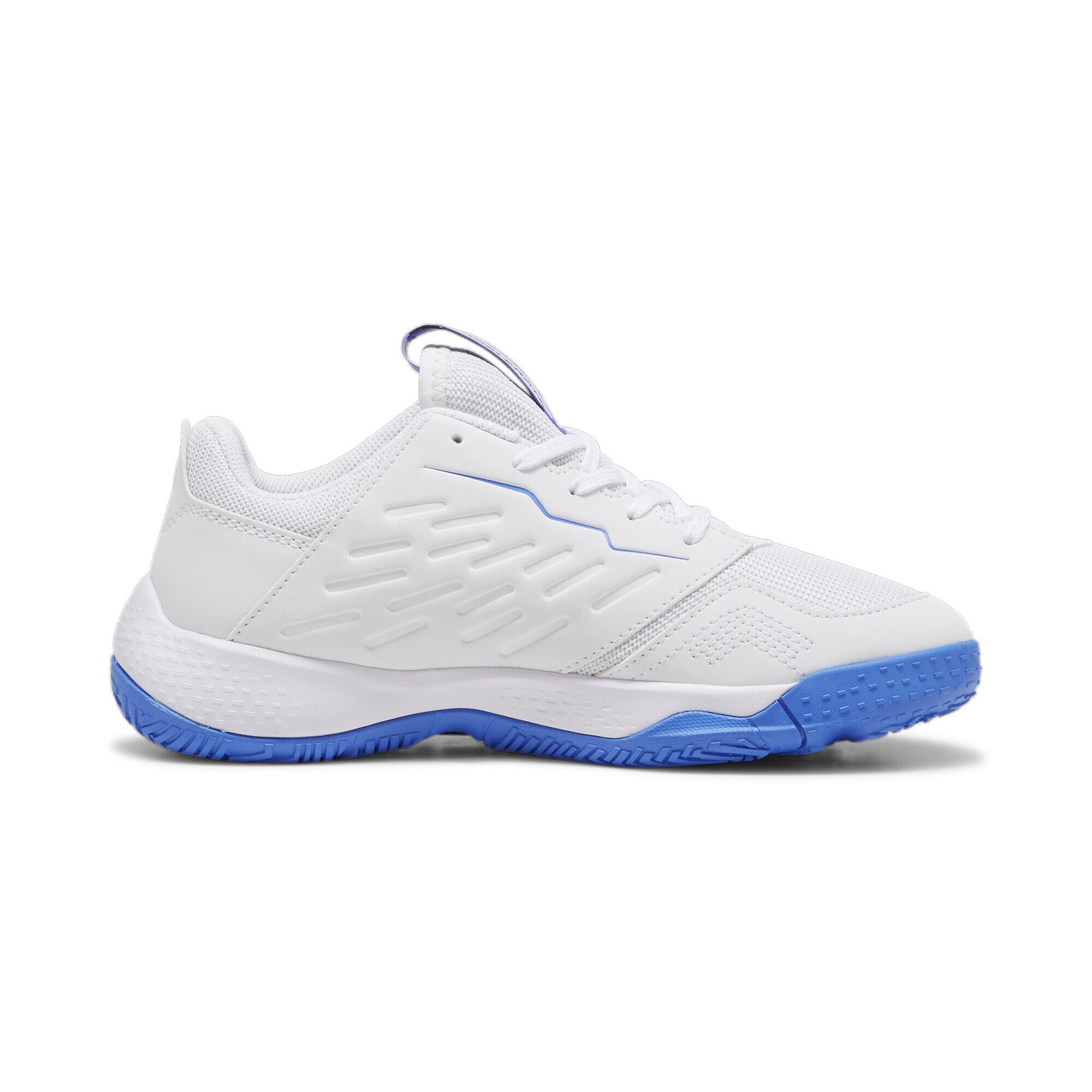 Accelerate Hallenschuhe Jugendliche PUMA White Bluemazing Blue 5/7