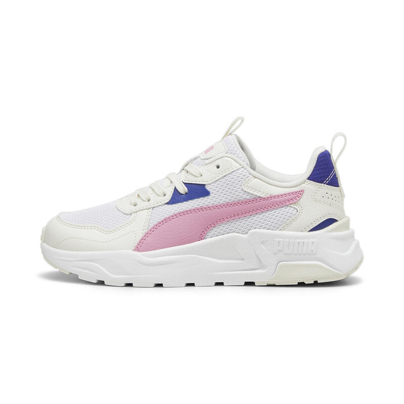 Sneakers Trinity Lite Homme PUMA White Mauved Out Vapor Gray Lapis Lazuli Pink