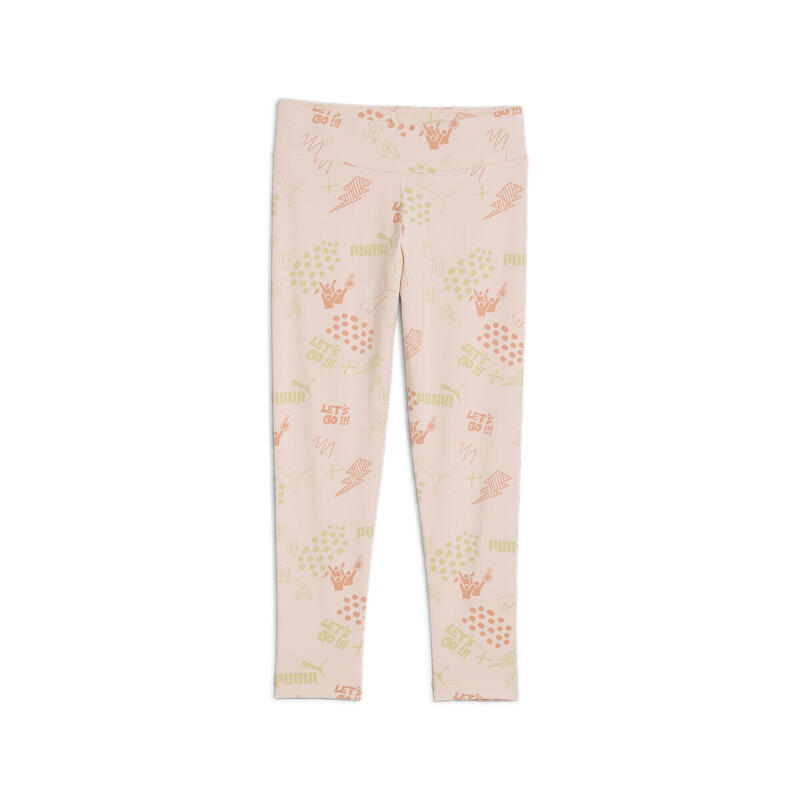 Leggings ESS+ PUMA da bambina PUMA Island Pink