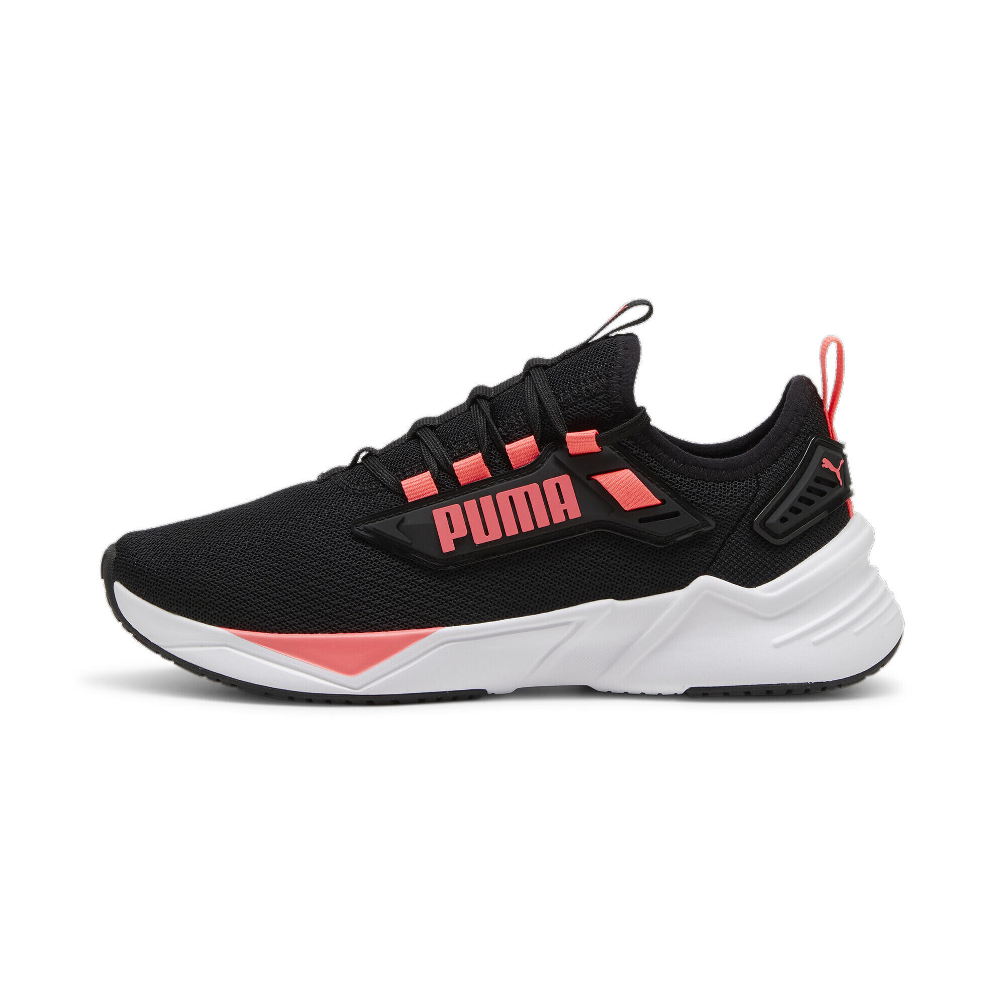 Scarpe da running Retaliate 3 unisex PUMA Black White Sunset Glow Pink 5/7