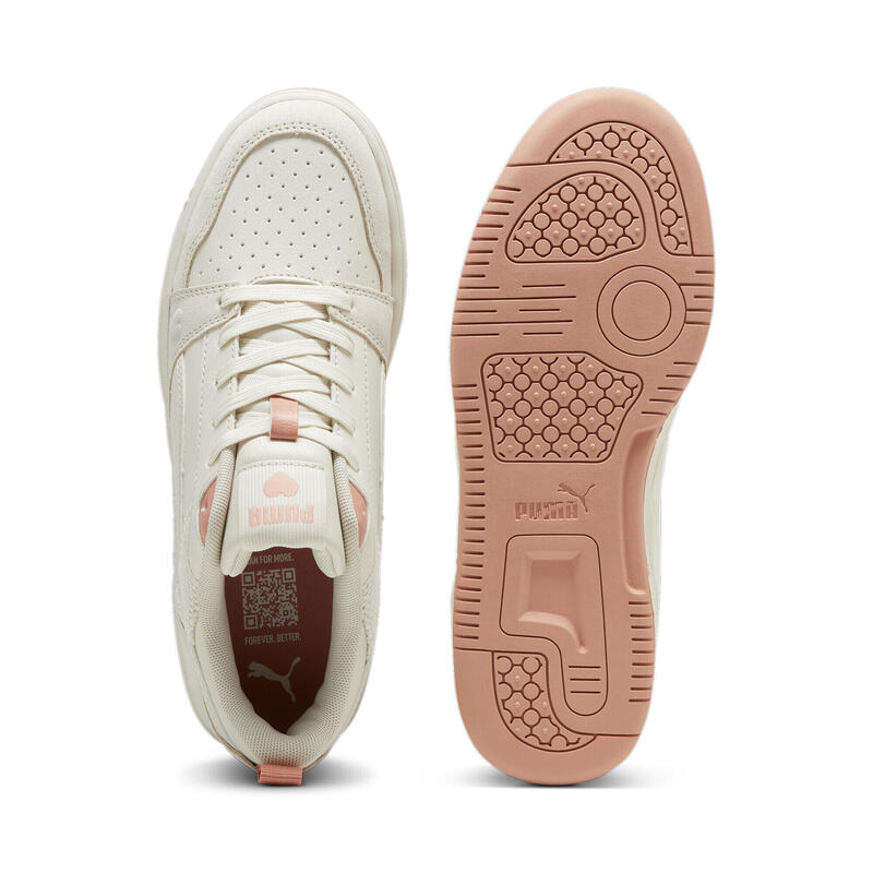 Zapatillas Rebound v6 Low Coquette Mujer PUMA Alpine Snow Deeva Peach White Pink