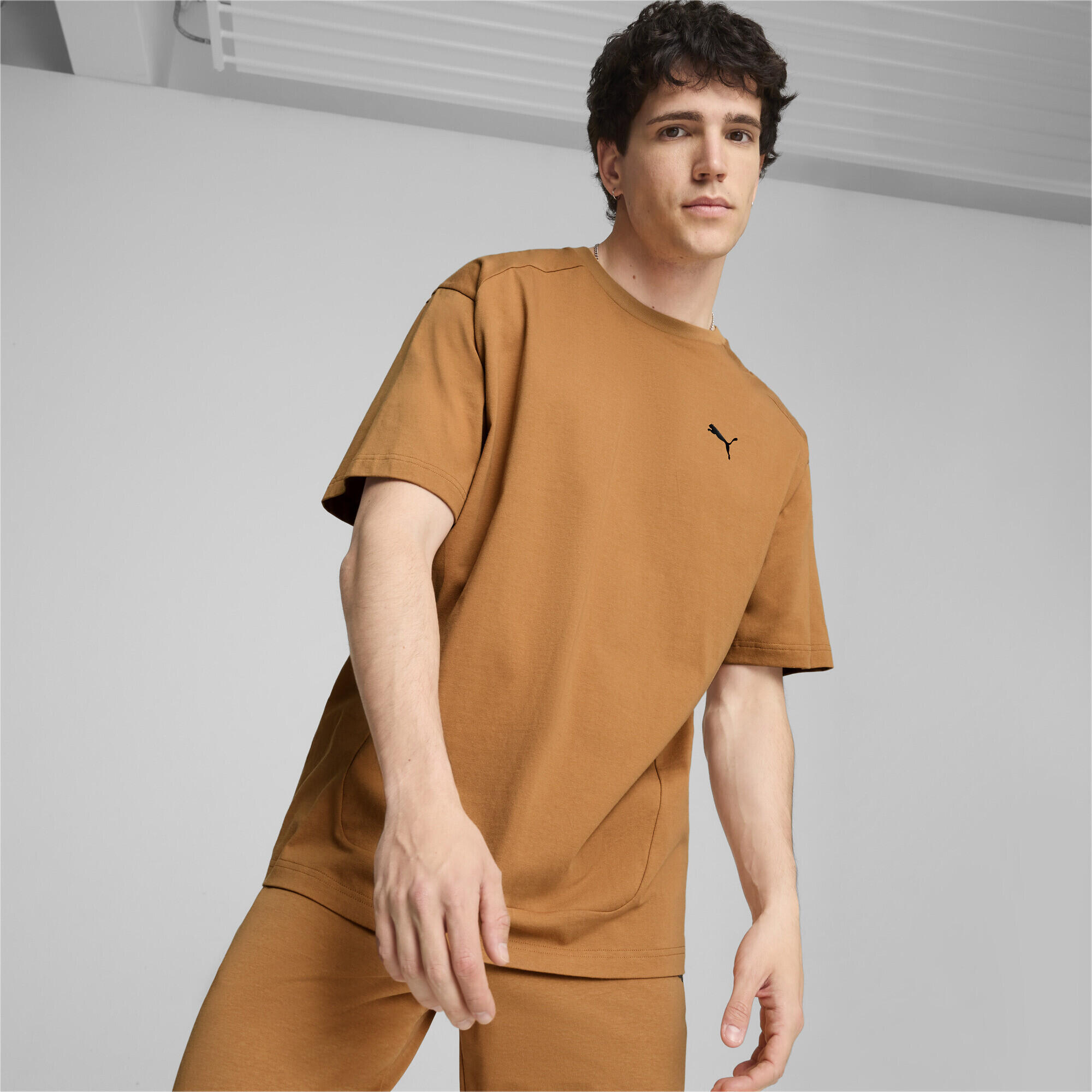 Męska koszulka RAD/CAL PUMA Caramel Latte Beige 3/7