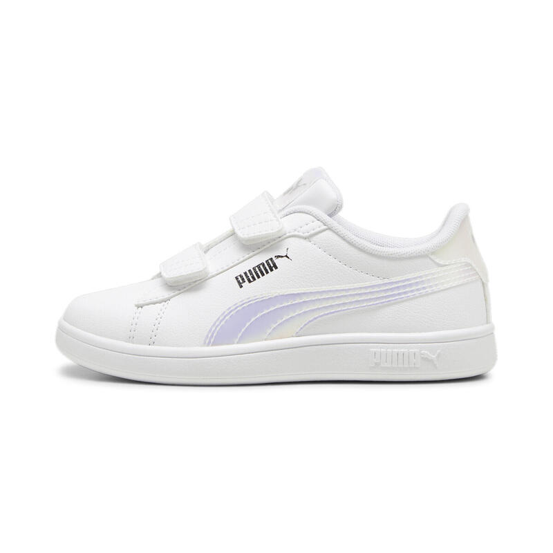 Zapatillas Carina 3.0 Holo 2.0 Niños PUMA White Mauve Mist Silver Pink Metallic