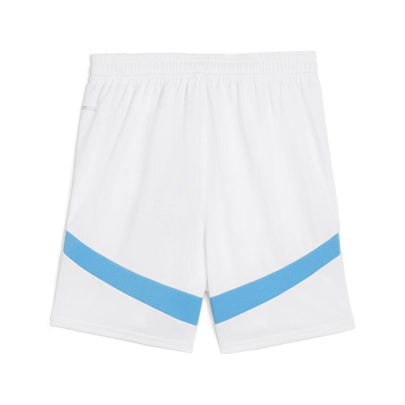 Shorts Olympique de Marseille 24/25 Niños PUMA White Bleu Azur Blue