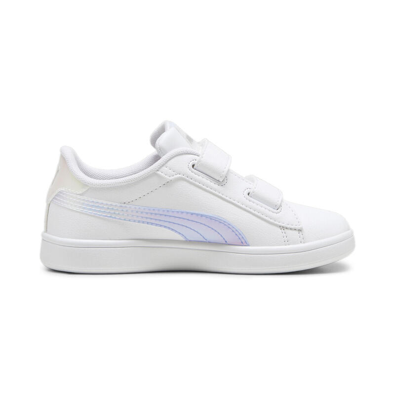 Smash 3.0 Holo 2.0 Sneakers Kids PUMA White Mauve Mist Silver Pink Metallic