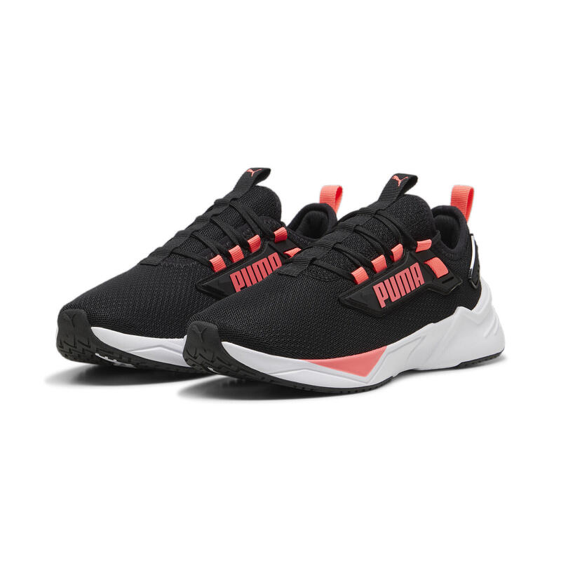 Retaliate 3 Pantofi de alergare unisex PUMA Black White Sunset Glow Pink
