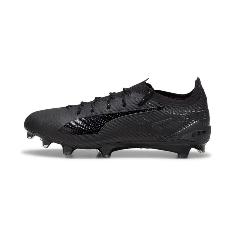 Ghete de fotbal ULTRA 5 ULTIMATE FG PUMA Black Silver Shadow Gray Metallic
