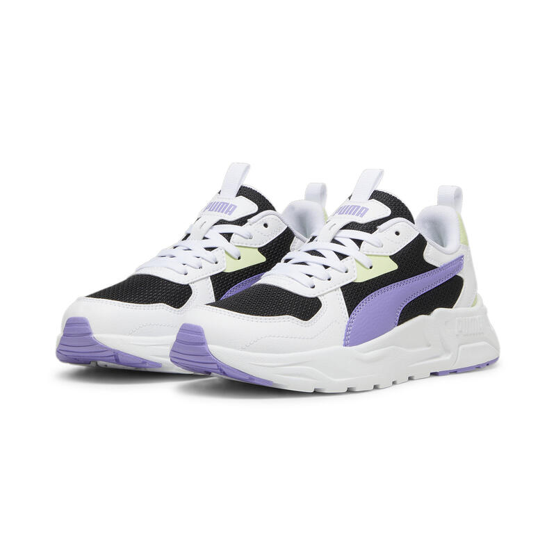 Sneakers Trinity Lite Homme PUMA Black Lavender Alert White Cool Cucumber Purple