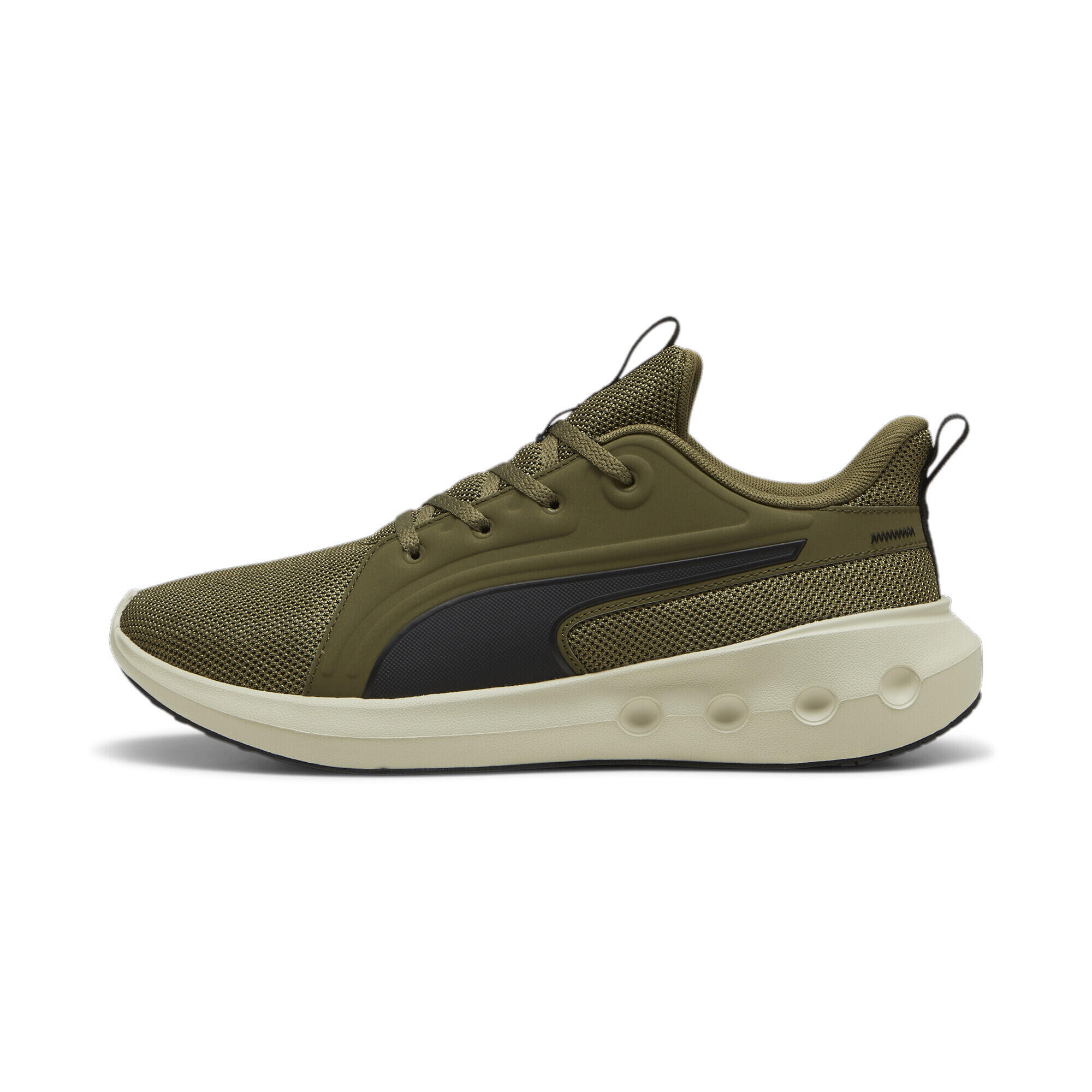 SOFTRIDE Carson Laufschuhe Erwachsene PUMA Olive Black Desert Dust Green Beige 6/7